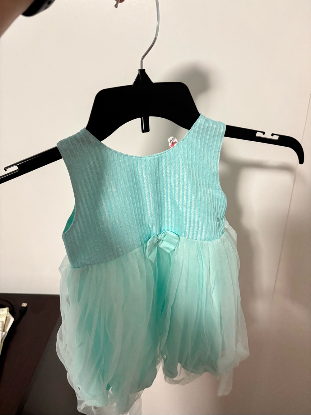 Girls' Mint Tulle Party Dress - Sleeveless Costume- Never Worn